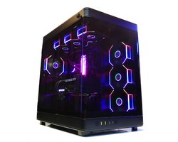 BitBull Ryzen 7 7800X3D 8-Core Extreme Game PC - RTX 5080 16GB - 32GB DDR5 RGB RAM - 2TB M2.0 PCI4.0 M2.0 SSD - MSI B840 Gaming Plus WIFI - WiFi 7|Bluetooth 5.4|LAN 2.5Gbps - Waterkoeling - Windows 11 Pro - Gamdias NESO P1 Pro BLACK