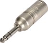 Neutrik NA3MP XLR (m) - 6,35mm Jack stereo (m) adapter