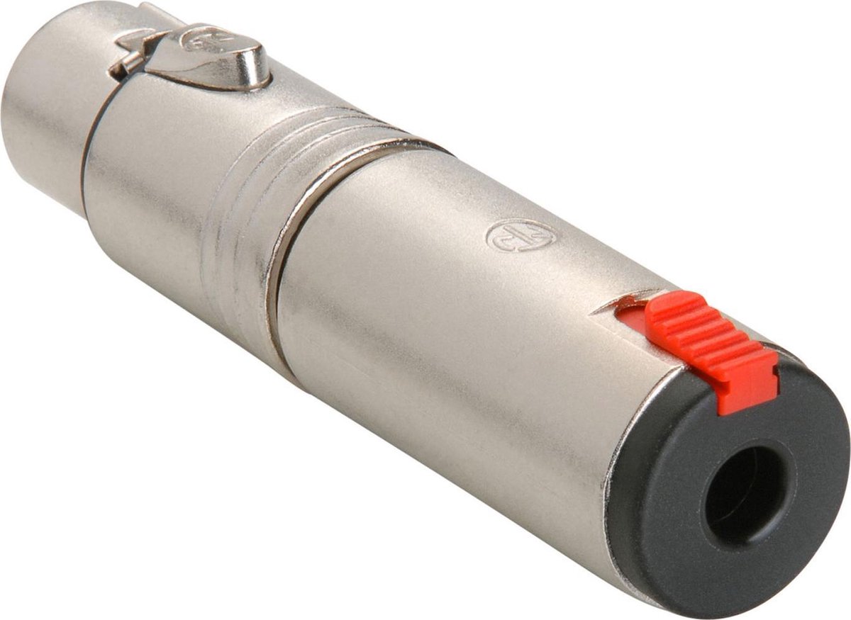 Neutrik NA3FJ adapter XLR female - JACK female stereo