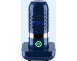 Groente- En Fruitwasmachine Draagbaar - Draadloos En Desinfecterend Voor Huishoudens – Donkerblauw