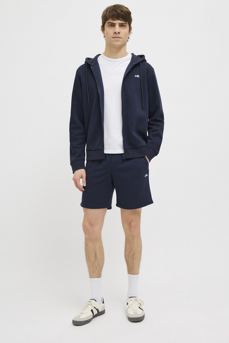 JJ REBEL JREBGORM REG REBEL LOGO SWEAT SHORTS SN Heren Trackshort - Sky Captain — afbeelding 14