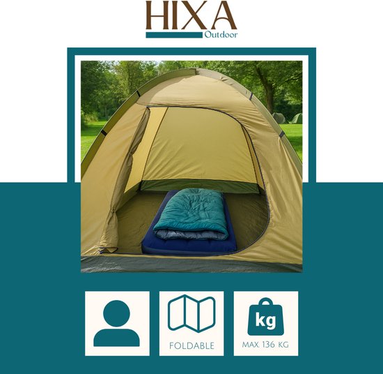 HIXA Luchtbed - 1 Persoons - Luchtmatras - Opblaasbed - Luchtbedden - 76x191cm van HIXA — afbeelding 3