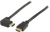 HDMI kabel - 90° haaks naar links - versie 1.4 (4K 30Hz) - 0,50 meter