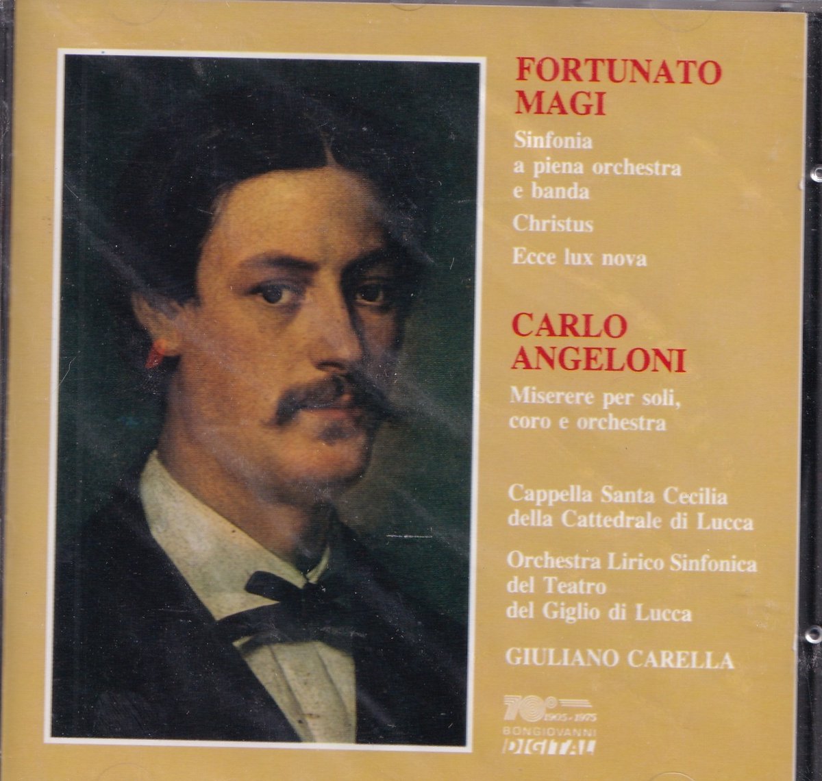 Magi: Sinfonia A Piena Orchestra / Angeloni: Miser