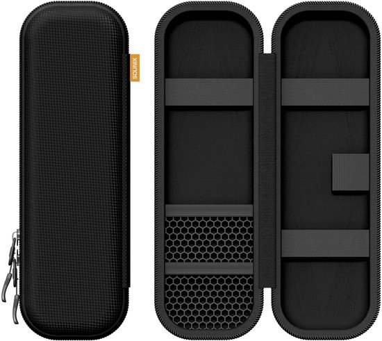 Sounix etui - pennenetui - Bescherm Hoes Geschikt voor Apple Pencil/Stylus Pen - Hard Case - Zwart