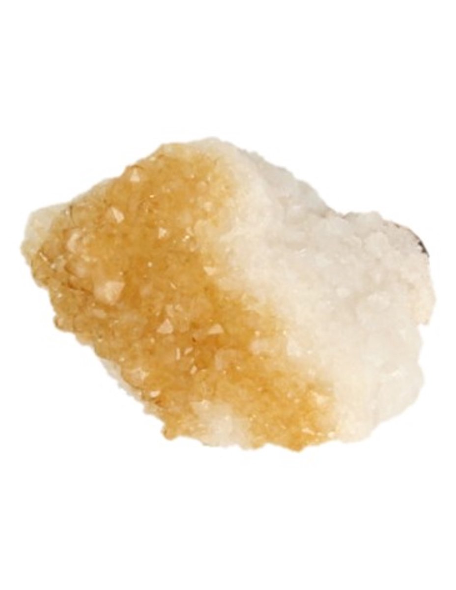 Ruben Robijn Citrien Brazilië ruw 400-450 gram (verhit) Geel