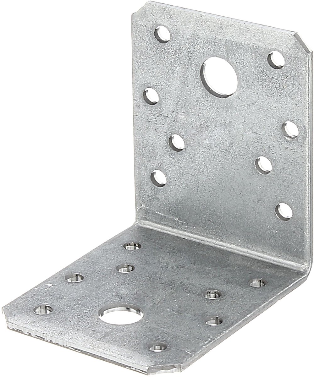 Alberts 832384 hoekverbinder | sendzimir verzinkt | 70 x 70 x 55 mm | Set van 60