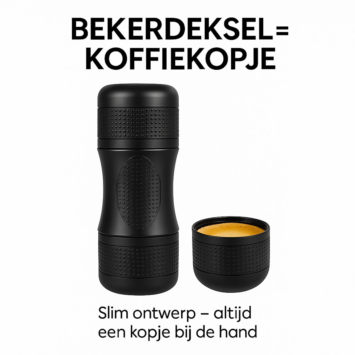 camping koffiezetapparaat - draagbare koffiemachine - draagbare espressomachine - camping koffiezetter - makkelijk in gebruik - portable coffee maker thumbnail 4