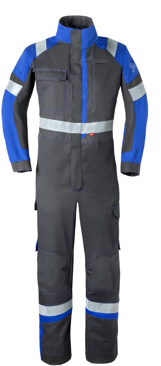 HAVEP Overall 5-Safety Image+ 20290 - Charcoal/Korenblauw - 50
