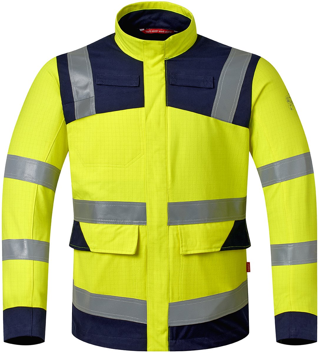 HAVEP Jack Multiprotector 50428 - Fluo Geel/Marine - S