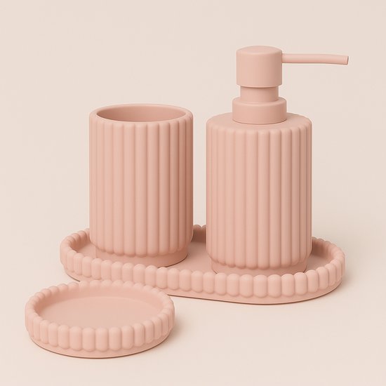 Badkamerbeker Kela Liana Roze | Badkamerstore