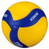 Mikasa VolleybalVolwassenen - geel/ blauw