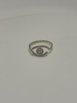 Ring Si Amor Bijoux RLT0800-G Ring avec pierre Acier inoxydable Couleur Or