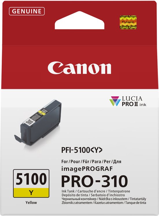 CANON PFI-5100 YELLOW