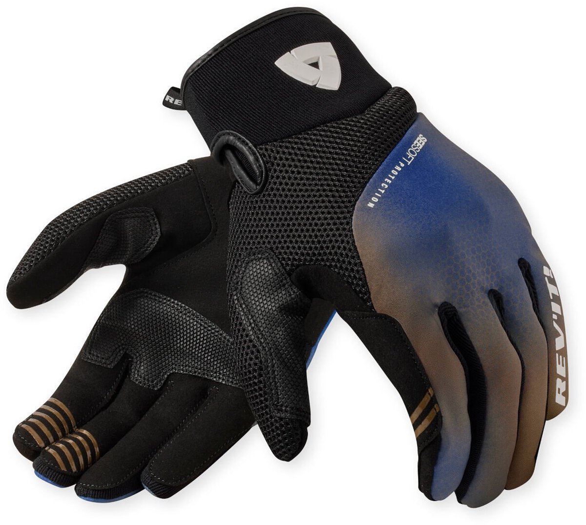 REV’IT! Surge Camo Blauw Handschoenen - Maat XXL - Handschoen