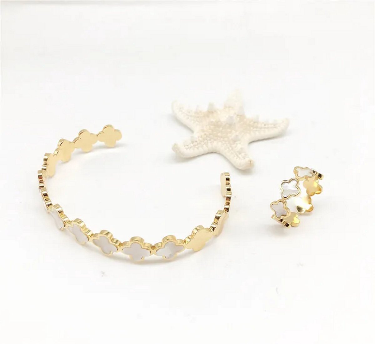 Sieraden Set Si Amor BW9310-G-W Roestvrij Staal Kleur Goud