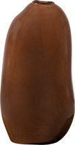 WOOOD Sahil Vaas - Glas - Bruin - 42x23x14 cm