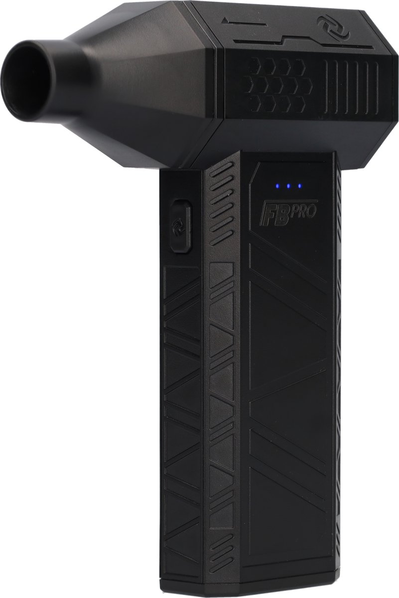 FBT125 Mini - Super Power Turbo Fan Luchtpistool - Stofblazer - BBQ Blazer Accesoires - 3 Standen - 100.000 RPM - Windkracht van 150 km/u - 125 GR stuwkracht - Air duster - USB-C Oplaadbaar - Turbo jet fan - Zwart — afbeelding 15