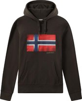 Napapijri Trui - Maat S  - Mannen - bruin/ rood/ blauw