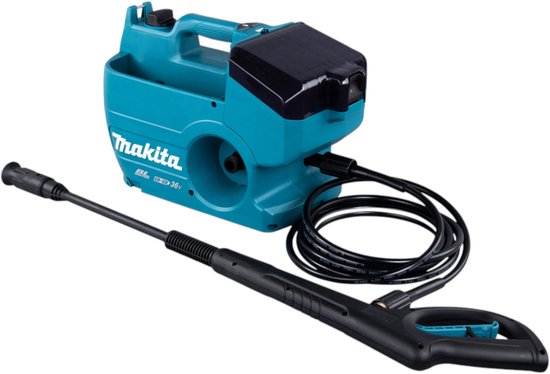 Makita DHW 080 T2K Snoerloze hogedrukreiniger 36 V ( 2x 18 V ) 80 bar 380 l/u Borstelloos + 2x accu 5.0 Ah - zonder lader van Makita — afbeelding 3
