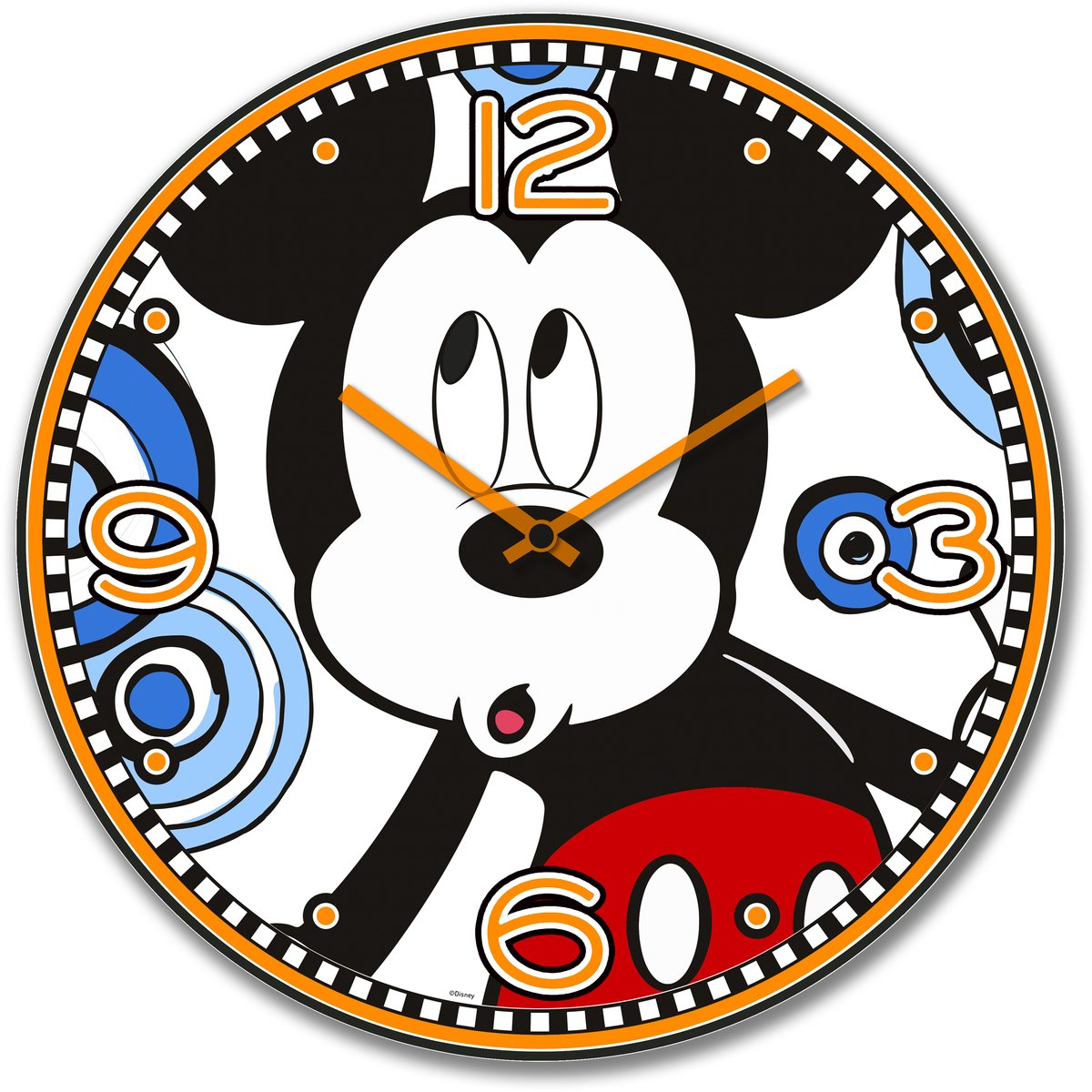 Wandklok Mickey Mouse ⌀ 50cm