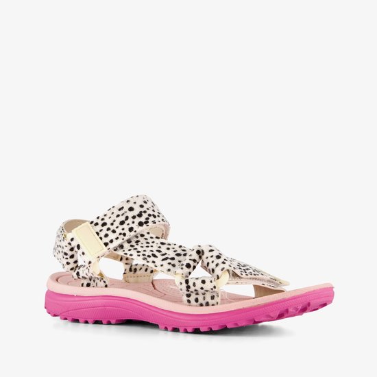 Sandales fille Blue Box roses à pois - Taille 37