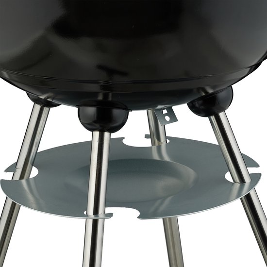 kogelbarbecue - Ø 41 cm - met wielen - opvangschaal voor as van Merkloos — afbeelding 5