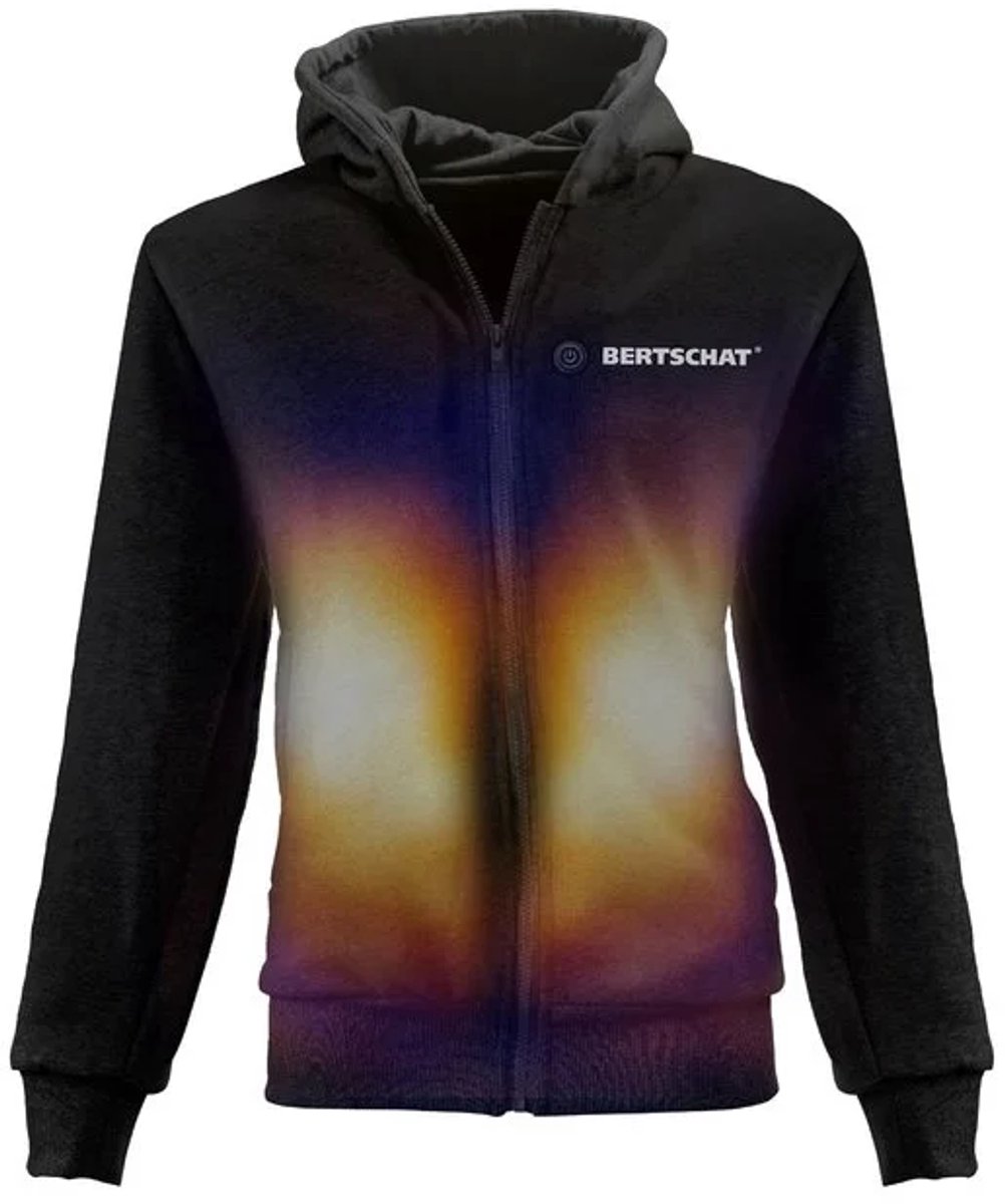 Verwarmde Hoodie PRO Heren Zwart