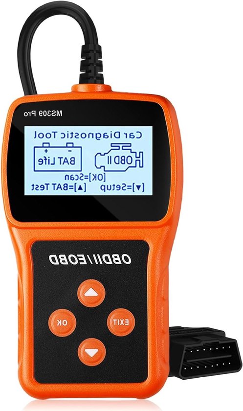 OBD2-diagnoseapparaat MS309PRO - Foutopslag uitlezen auto, OBD2-scanner ...