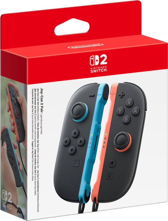 Nintendo Switch 2 Joy-Con Controller Paar - Rood en Blauw