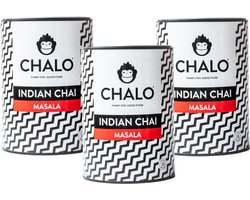 CHALO Chai Latte - Indian Masala Chai Pakket - Zwarte Assam thee - 3 x 300GR
