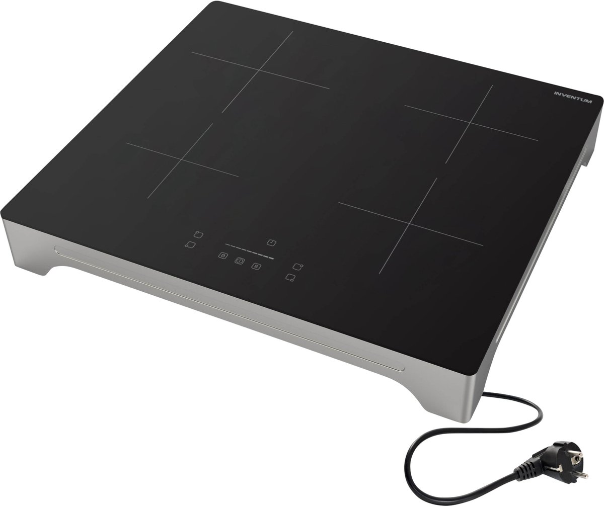 Inventum VKI6010ZIL - Vrijstaande Elektrische Kookplaat - Zilver