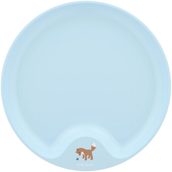 Assiette enfant Mepal Mio - Compatible micro-ondes - Avec anse - Vaisselle pour enfants - Friends de la forêt