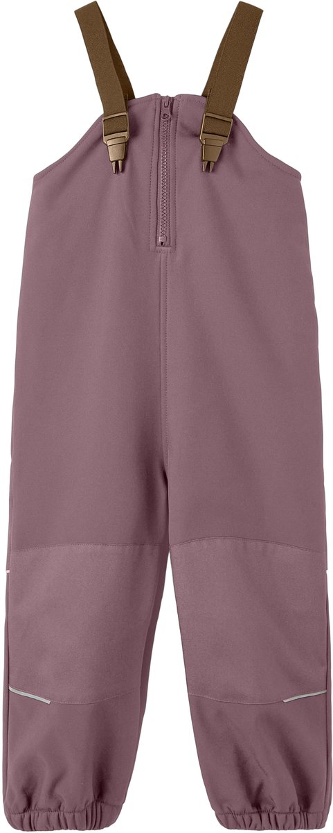 NAME IT NMNALFA08 SOFTSHELL BIB PANT SOLID FO Unisex Ski jassen Grape Shake