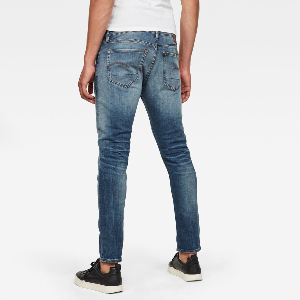 G-Star 3301 Slim Heren Jeans Vintage Medium Aged