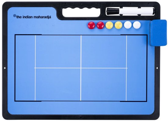 Le Mahaaradja indien - Coachboard Padel - magnétique - bleu