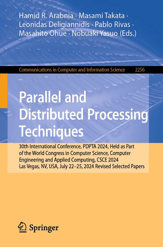 Springer Nature Proceedings Computer Science - Parallel and  ... - cover