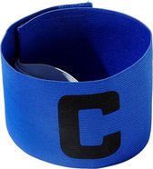 Aanvoerdersband | captain band | bovenarm | voetbal | blauw