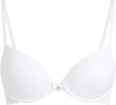 Hunkemöller Voorgevormde BH Plunge - wit - Maat B75