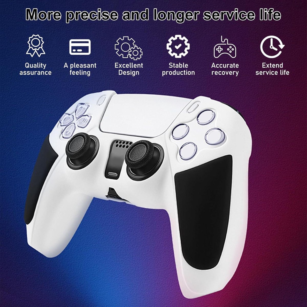 Pack Joysticks Electromagnéticos para Mando PS5 | Tecnología Hall Effect