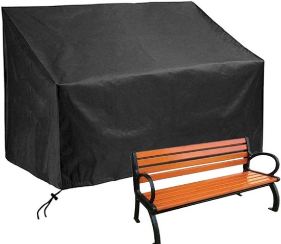 GOEDCH 2-zits tuinbankhoes: 134 x 66 x 89 cm waterdichte beschermhoes