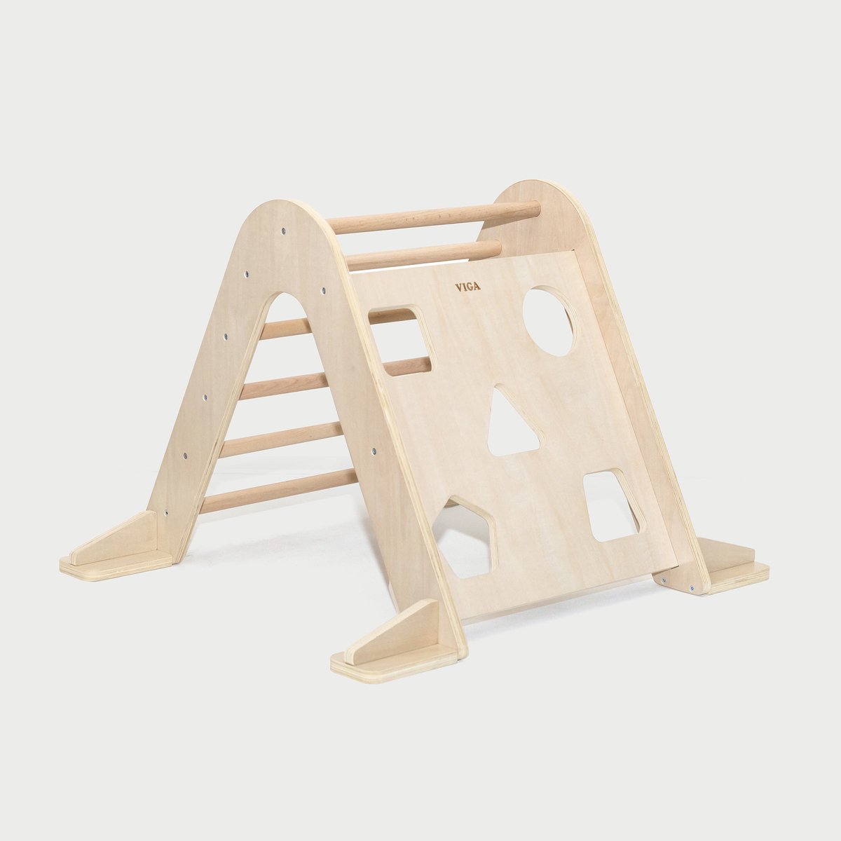 VIGA Houten Ladder Montessori Klim Driehoek