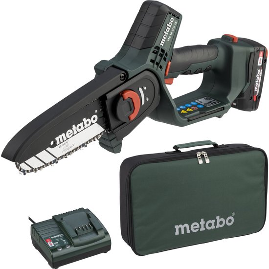Metabo MS 18 LTX 15 accu-houtzaag 15 cm 5 m/s ( 600856500 ) + 1x accu 2,0 Ah + oplader + tas — afbeelding 4