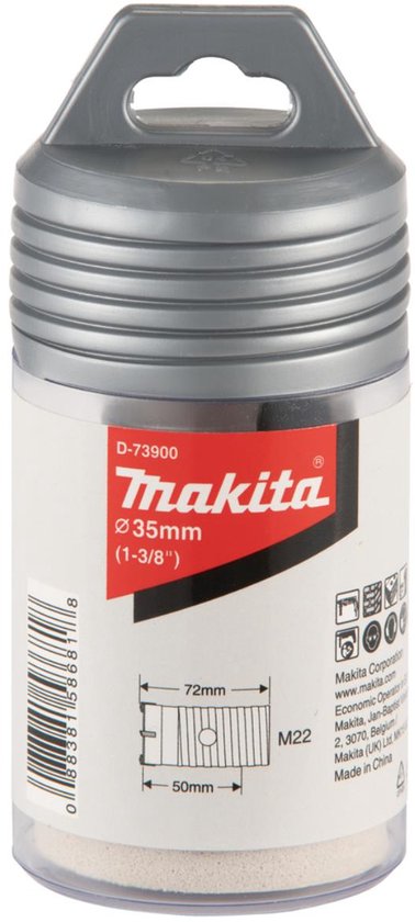 Makita holboor met 35mm diameter in kunststof verpakking.
