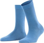 FALKE SoftMerino Sokje 47488 - Blauw 6845 dusty blue Dames - 37-38