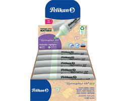 Pelikan Textmarker 490 - Surligneur Eco - Vert pastel - 10 pièces