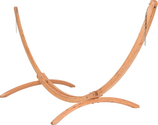 Houten hangmatstandaard 300 cm Houten hangmatstandaard 300 cm