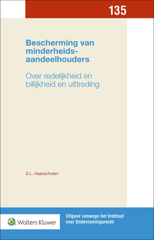 Bescherming van minderheidsaandeelhouders - cover