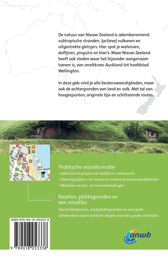 ANWB Wereldreisgids - Nieuw-Zeeland