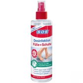 SOS Desinfectiespray voor Voeten en Schoenen 250 ml - Voetschimmel Behandelings Spray - Kalknagel - Bacteriën - Schimmels - Virussen - Hygiënische Verzorging